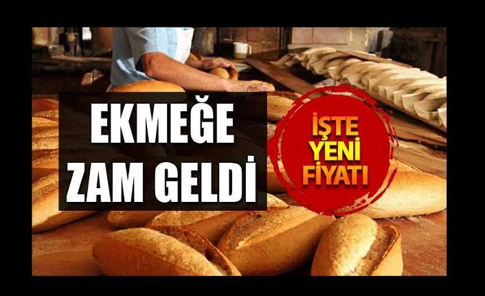 SAMSUN’DA EKMEK ZAMLANDI  