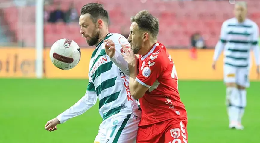 SAMSUNSPOR, KONYASPOR  DEPLASMANIN DA SAHNE ALIYOR  