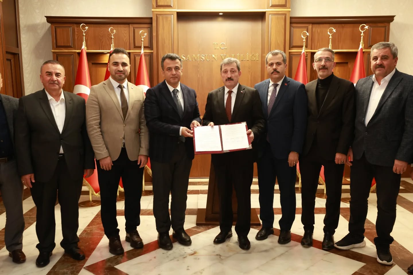 Samsun Büyükşehir Belediyesi SASKİ Genel Müdürlüğü & #VezirköprüKarmaOSB Ortak Hizmet Protokolü