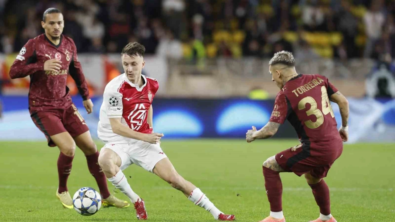 GALATASARAY, MONACO DEPLASMANINDAN PUANSIZ DÖNDÜ