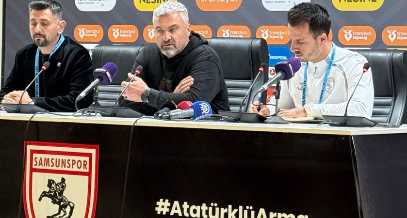 Samsunspor Teknik Direktörü Thomas Reis'ten Taraftarlara Tepki