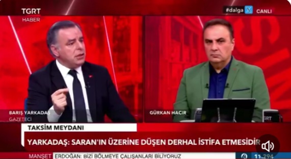 Barış Yarkadaş’tan Sadettin Saran İddiası
