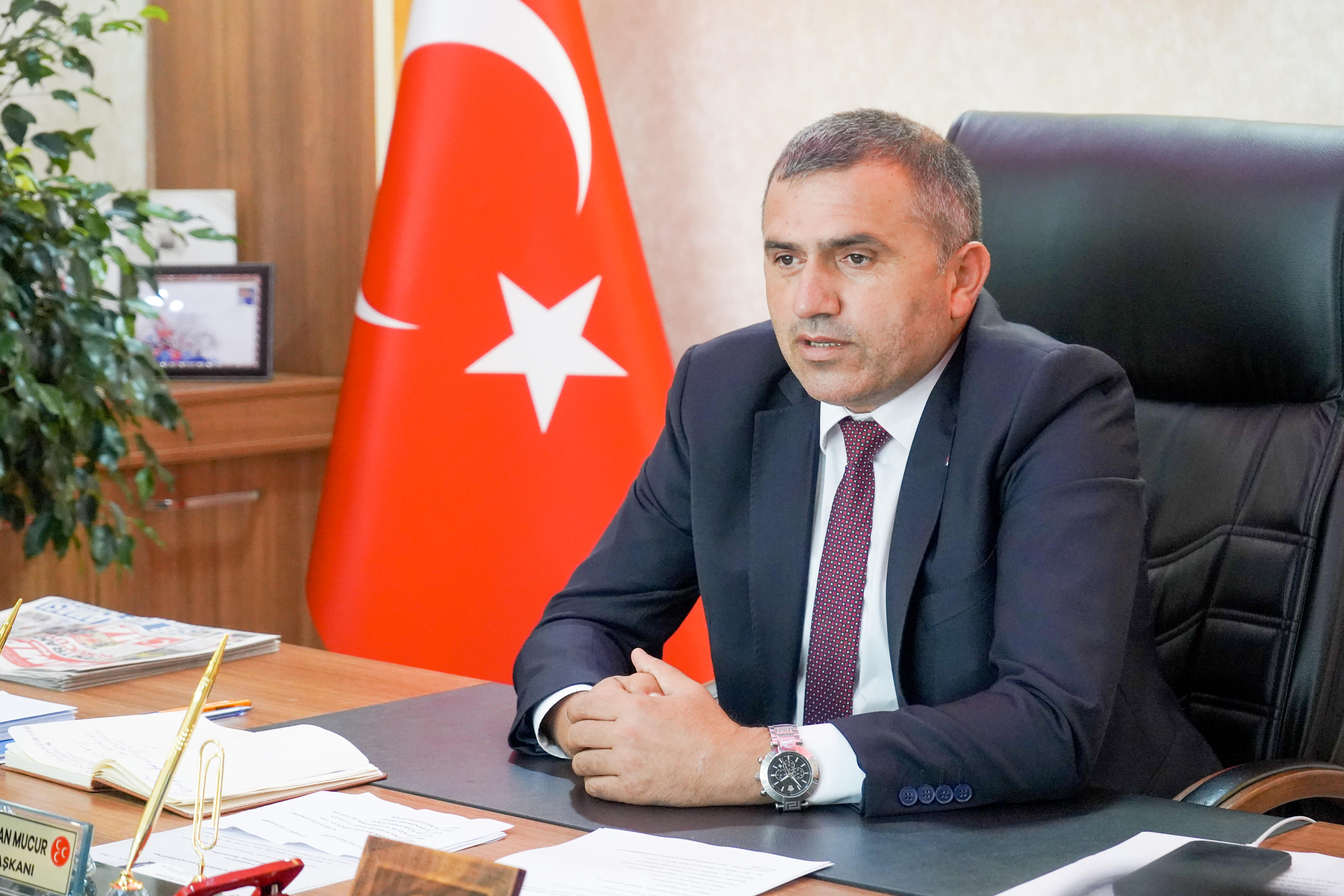 MHP Samsun İl Başkanı Burhan Mucur’dan Yeni Yıl Mesajı: 