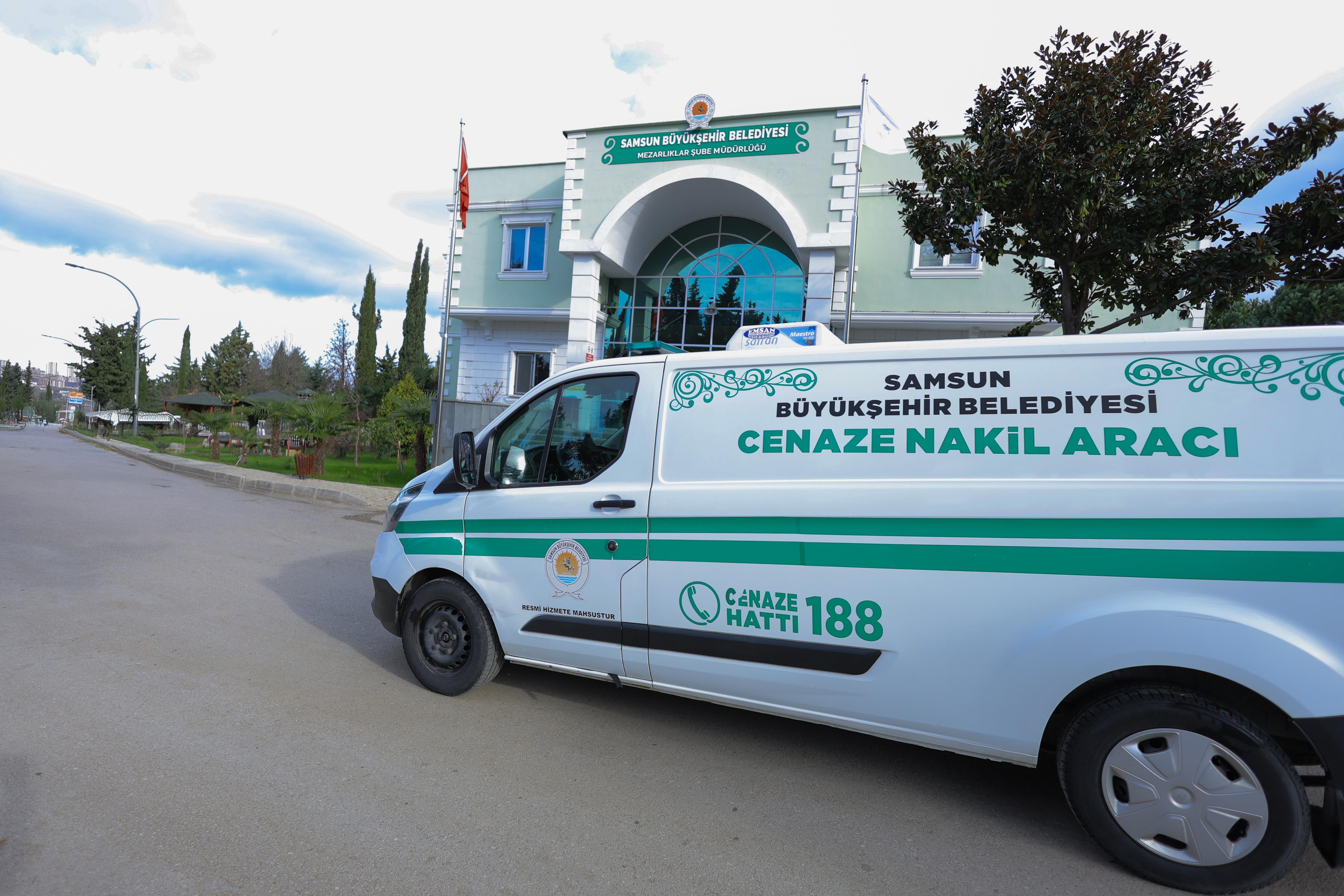 BÜYÜKŞEHİR CENAZE HİZMETLERİYLE VATANDAŞLARIN KÖTÜ GÜNLERİNDE DE YANINDA