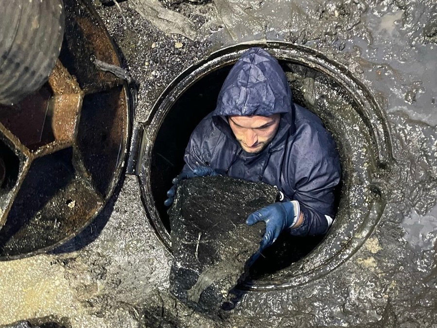 Samsun Büyükşehir Belediyesi Mazgal Temizliklerini Sürdürüyor
