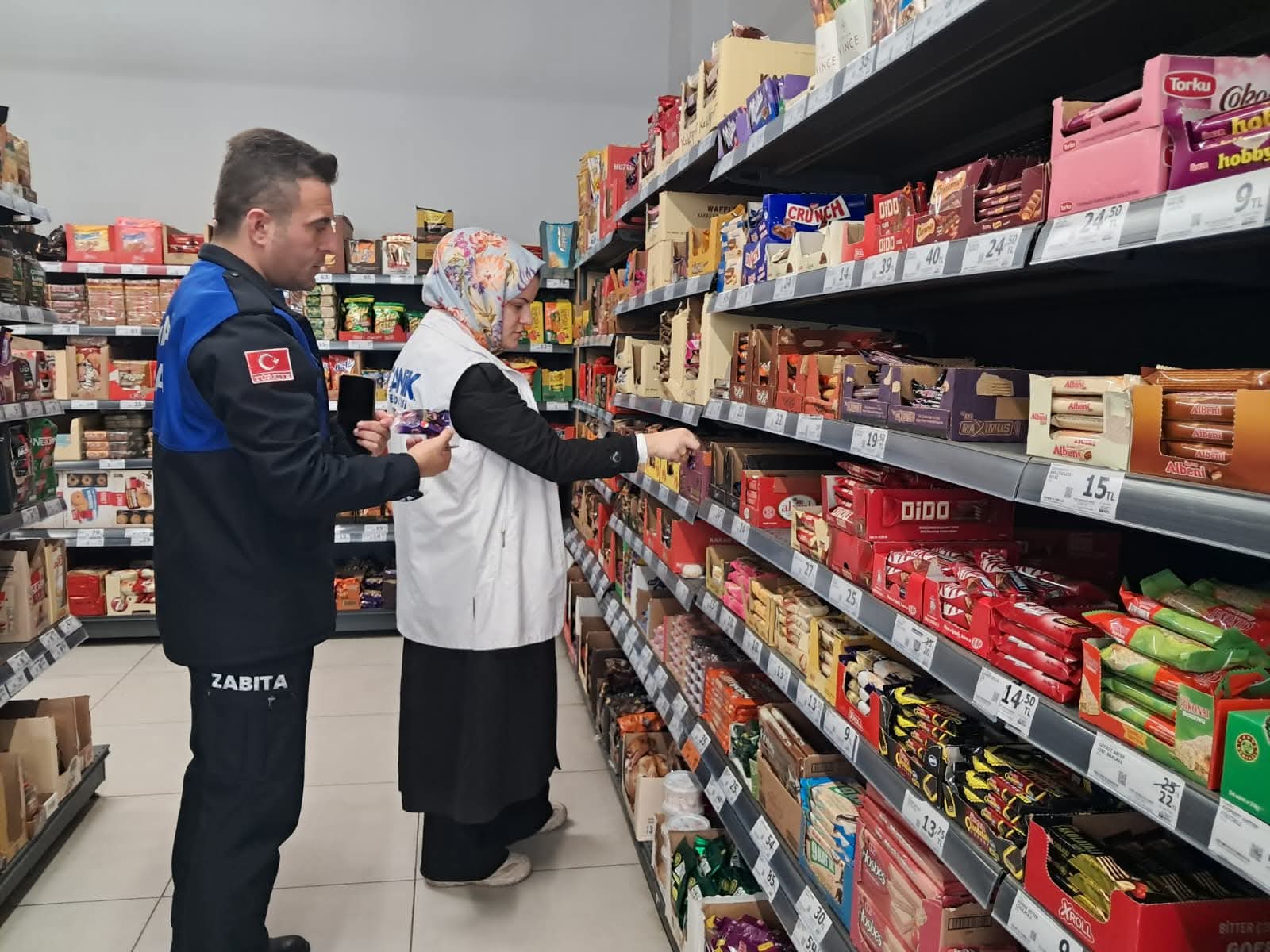 Canik Belediyesi sahada denetimlerini sürdürüyor