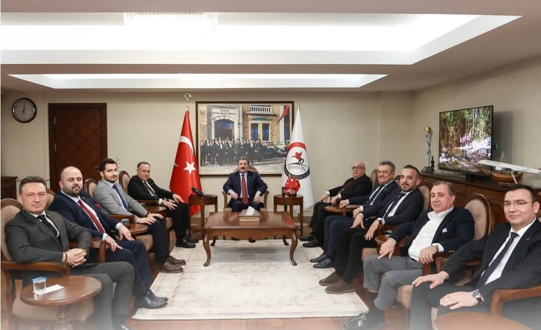 ASRİAD Samsun Şube Başkanı Tuncay Bulut, Samsun Valisi Orhan Tavlı’yı Ziyaret Eden Heyette Yer Aldı