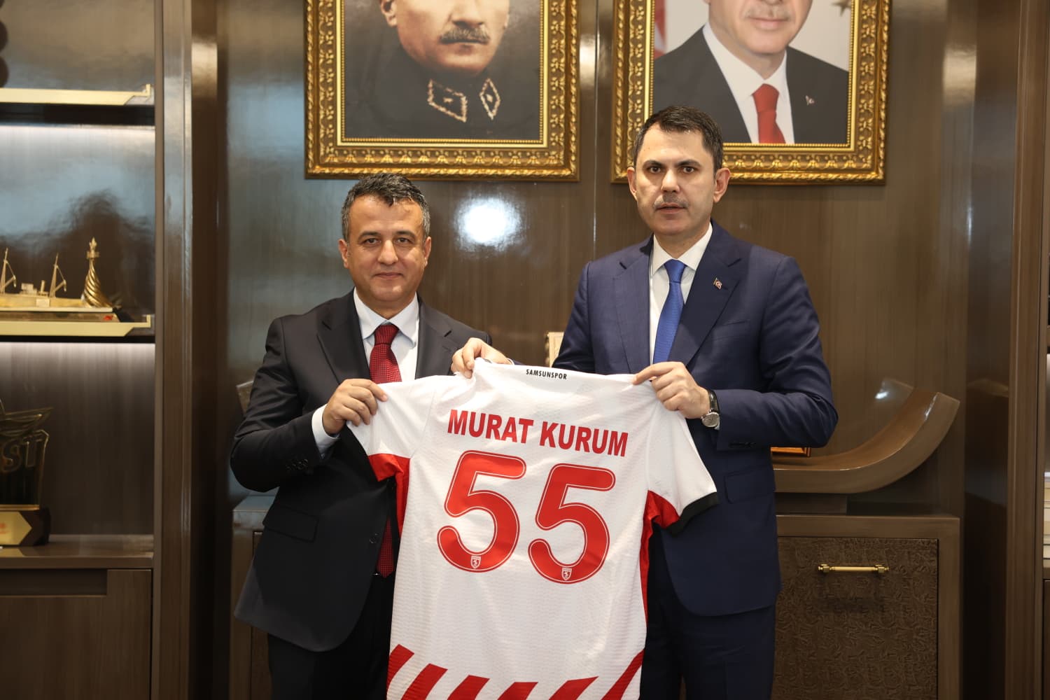 BAŞKAN DOĞAN BAKAN KURUM’U MAKAMINDA AĞIRLADI