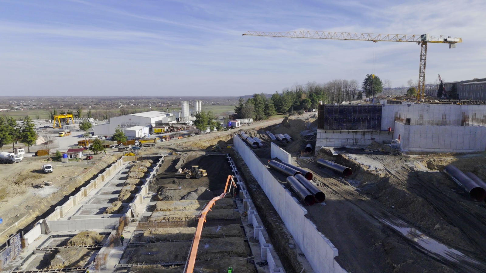 SAMSUN’UN İÇME SUYU ALTYAPISI GÜÇLENİYOR 1,7 MİLYAR TL’LİK DEV PROJEDE YOĞUN MESAİ