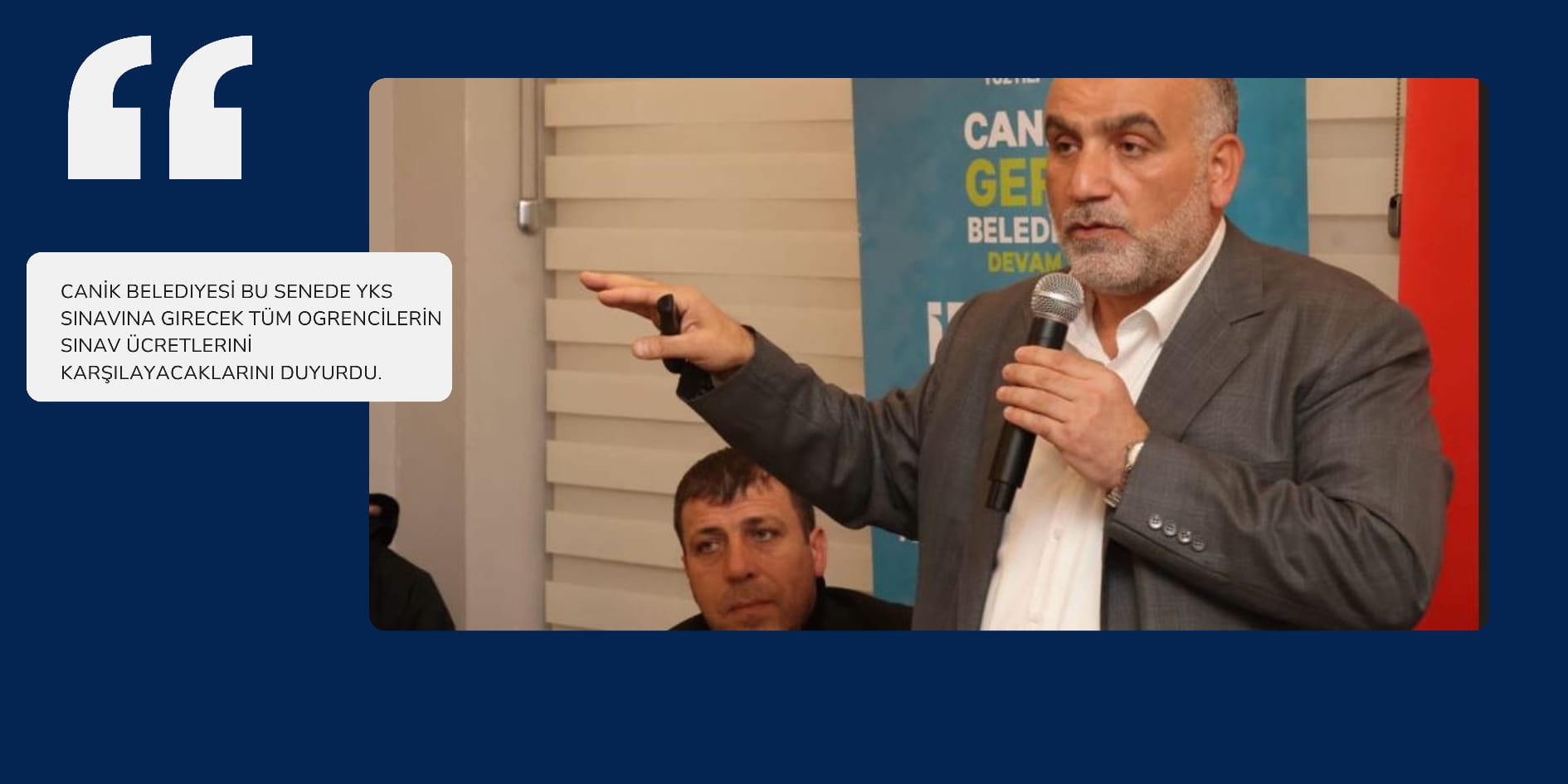 Canik Belediyesi’nden Öğrencilere YKS Desteği