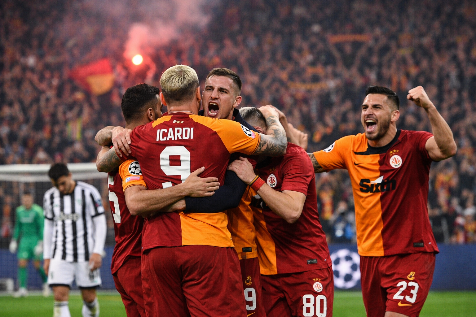Aslan Juventus’u dağıttı, milyonluk tur kapısı aralandı