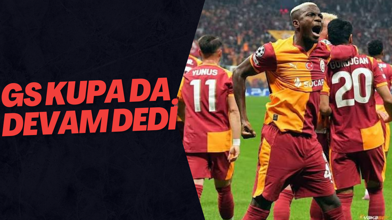 Galatasaray  lig de nasilsa kupa da da öyle