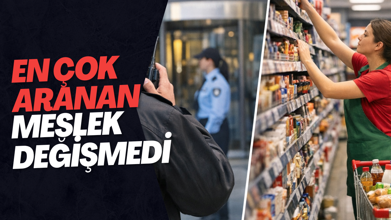 İŞKUR verileri: En çok aranan meslek değişmedi