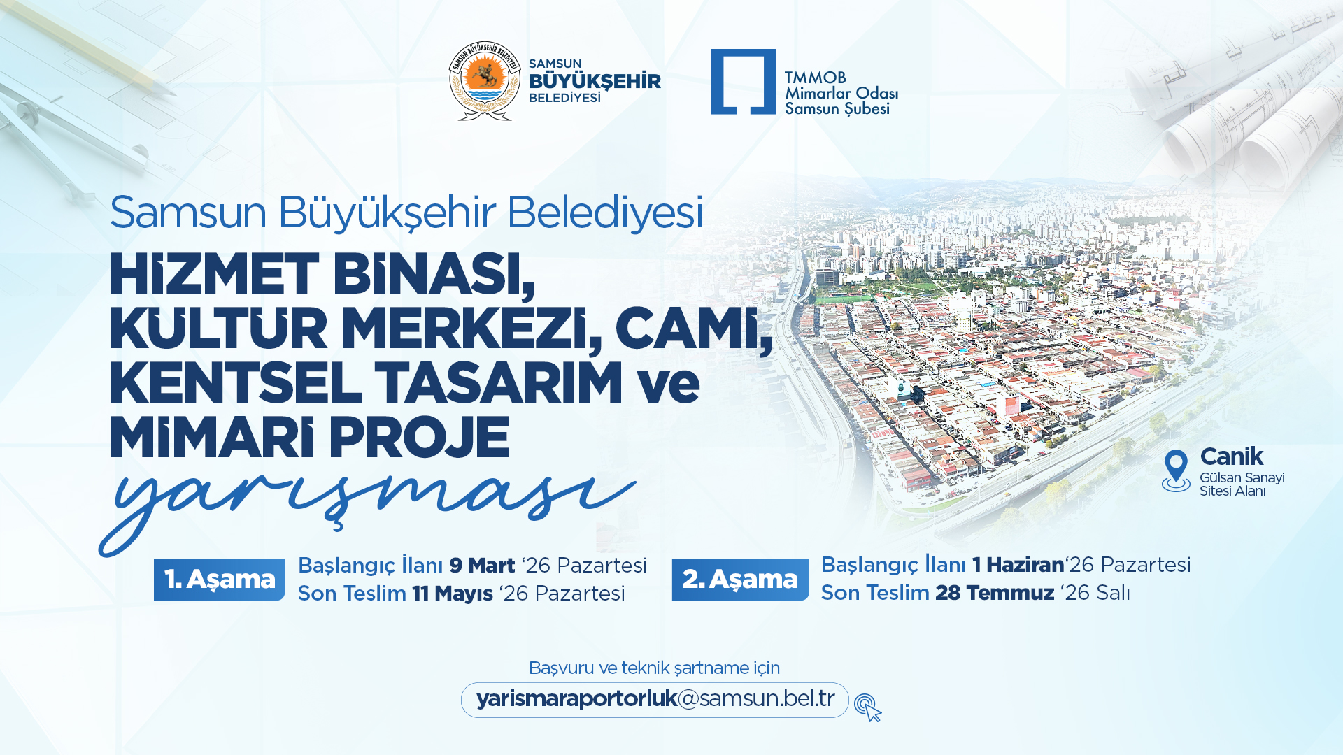 BÜYÜKŞEHİR’DEN GÜLSAN DÖNÜŞÜMÜ İÇİN PROJE YARIŞMASI