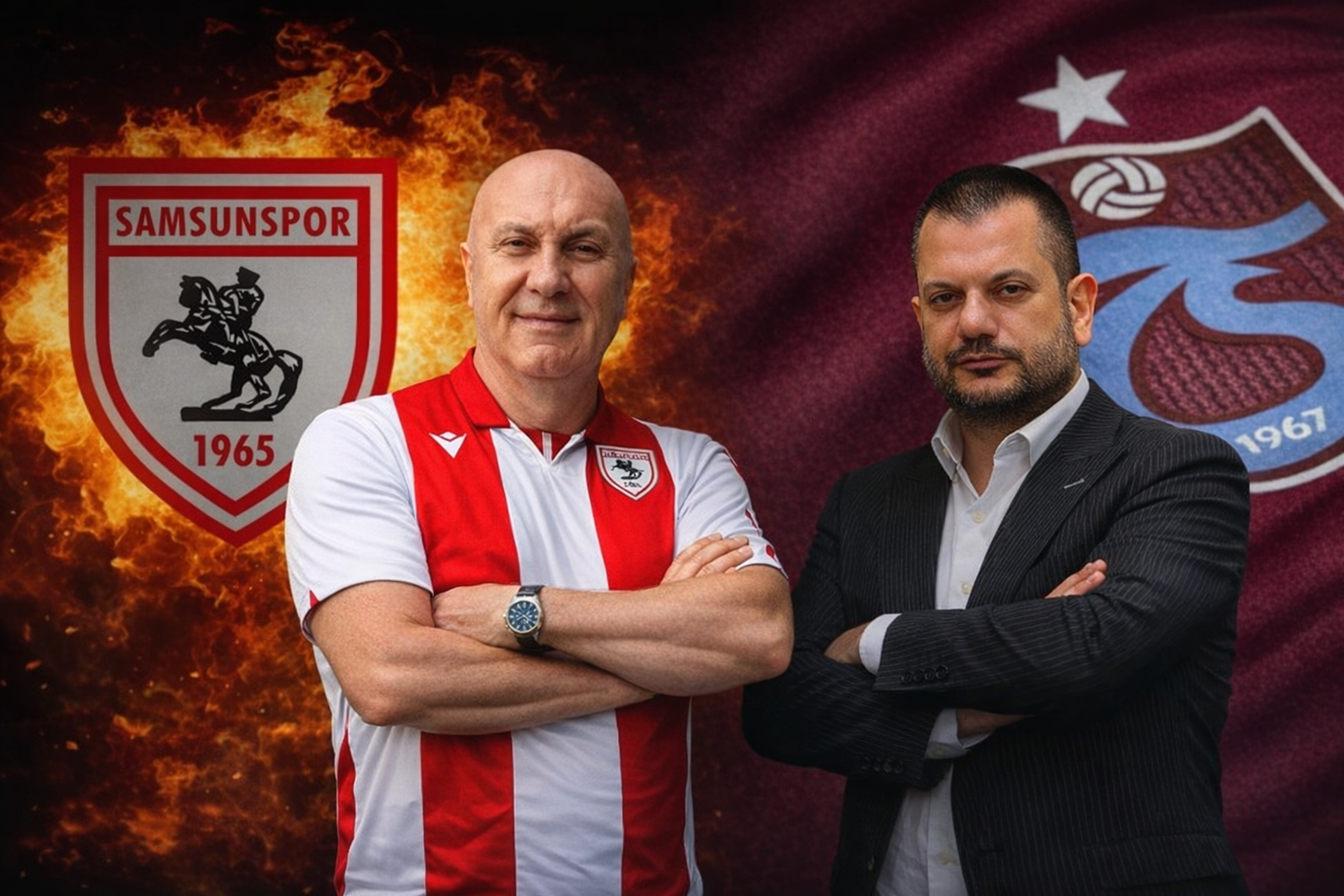 Karadeniz derbisine sahne olacak eşleşmede Samsunspor ile Trabzonspor yarı finale yükselmek için kozlarını paylaşacak.