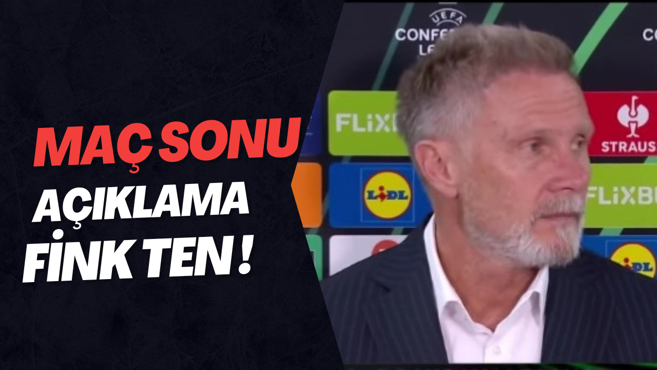 Tecrubeli teknik adam maç sonu tesbitlerini acıkladı