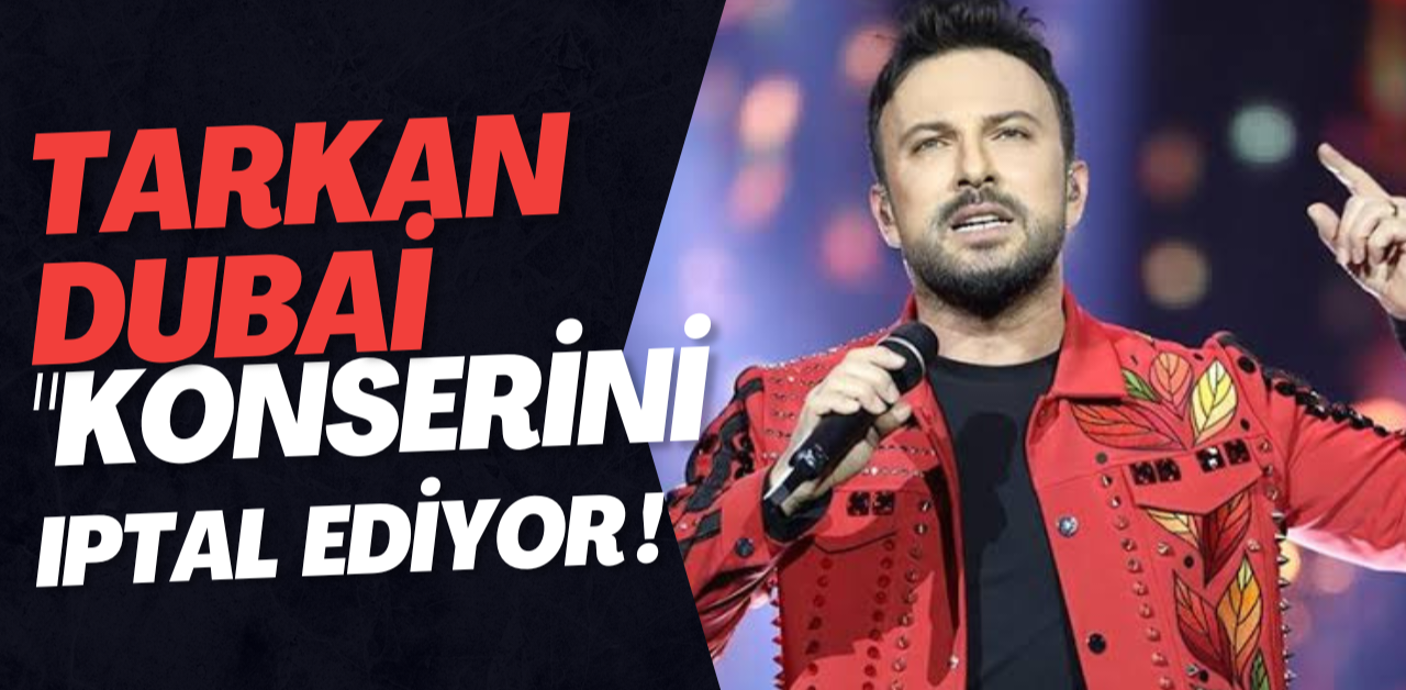 Tarkan once güvenlik dedi