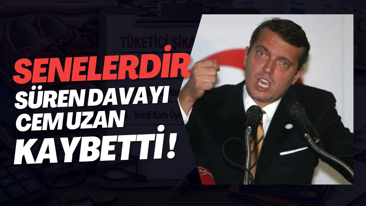 HALK BANKASI DAVASIN DAN SONRA BİR MÜJDE DE CEM UZAN DAVASIN DAN GELDİ 