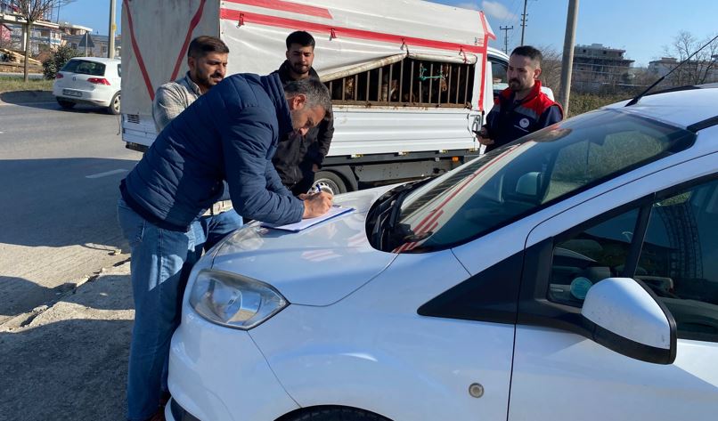 Samsun’da Hayvan Taşıyan Araçlara Sıkı Denetim