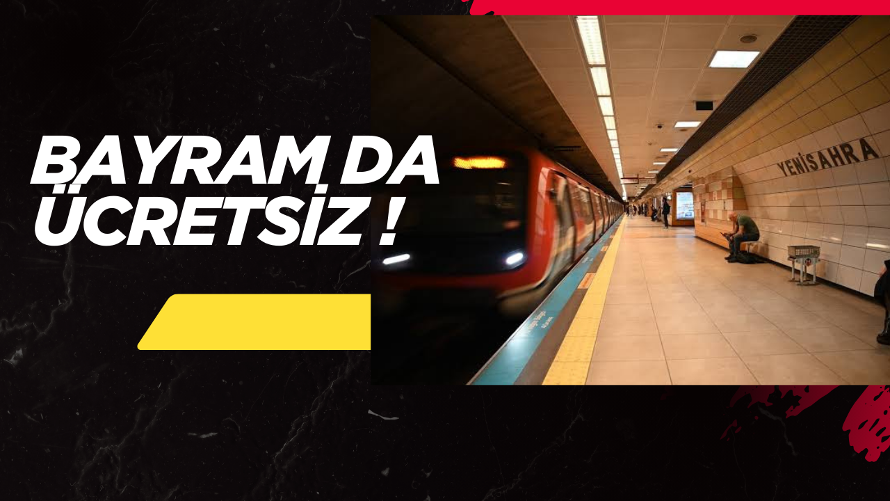Bayram da ücretsiz