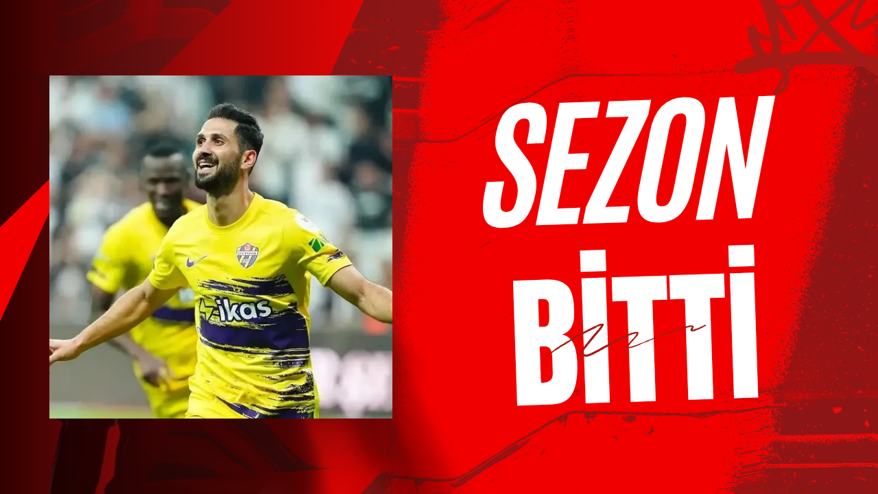 Tecrubeli futbolcu sezonu kapatti