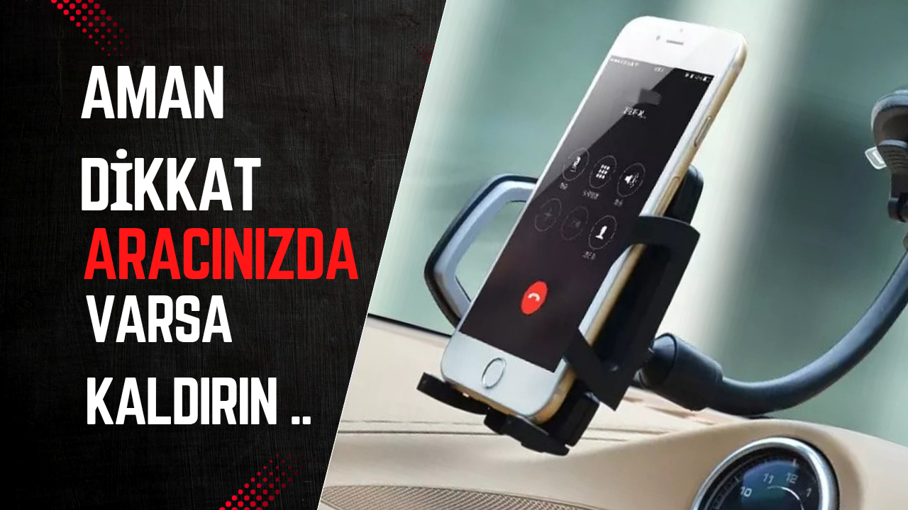 ARAÇ İÇİNDE TELEFON TUTACAĞINA YENİ DÜZENLEME: 21 BİN TL CEZA GÜNDEMDE