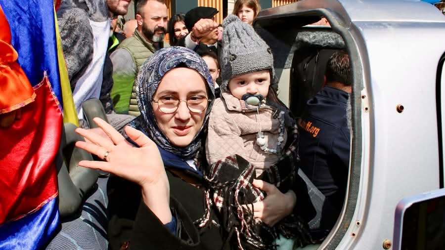 Balonlar  uras için uçtu