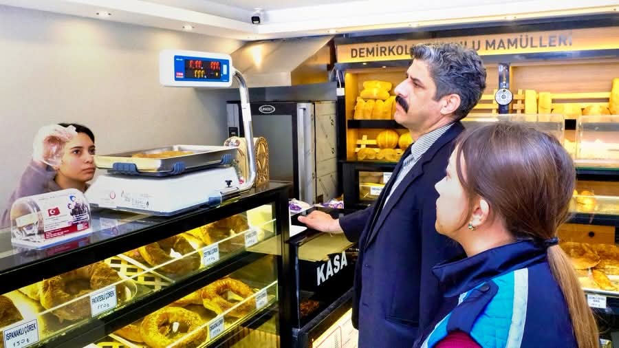  Zabıta Müdürlüğü ekiplerinden simit üretimi yapan işletmelere denetim