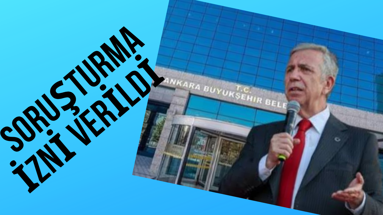 Soruşturma izni verildi
