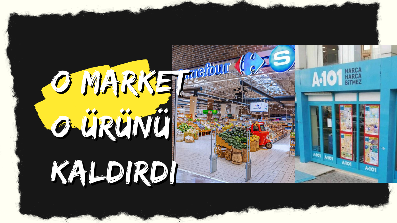 O MARKET SATILMISTİ BAKIN ARTIK NE SATAMAYACAK ?