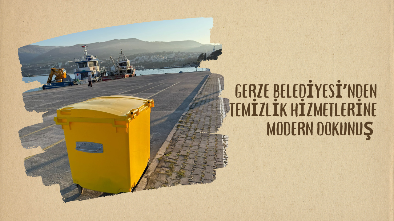 Gerze Belediyesi’nden Temizlik Hizmetlerine Modern Dokunuş