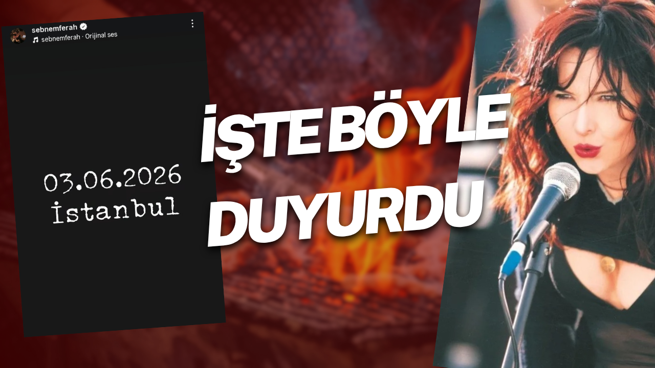 SANATÇI  BÖYLE  DUYURDU 