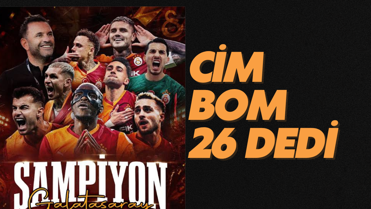 ASLAN  26.ŞAMPIYONLUGUNU KUTLUYOR