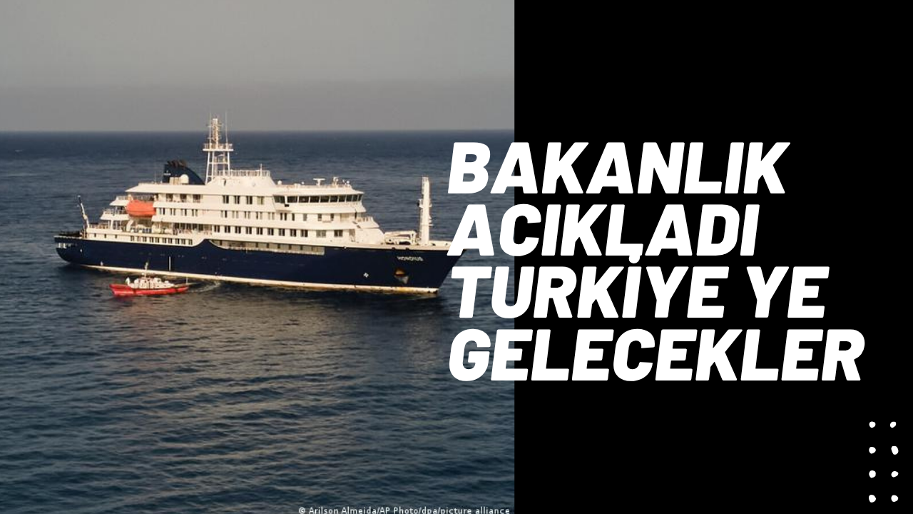 BAKANLIK DUYURDU YOLCULAR  TURKIYEYE GELIYOR
