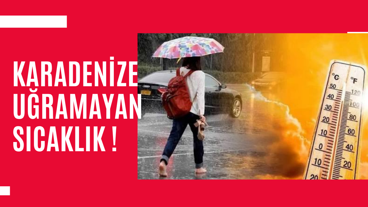 Karadenize ugramayan sıcaklık