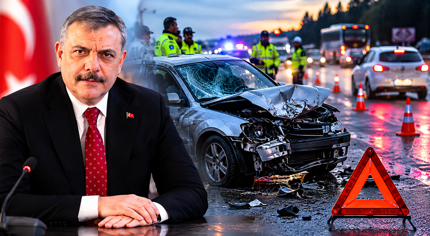 Mustafa Çiftçi, Kurban Bayramı tatilinin ardından yaptığı açıklamada 70 kişinin trafik kazalarında hayatını kaybettiğini açıkladı