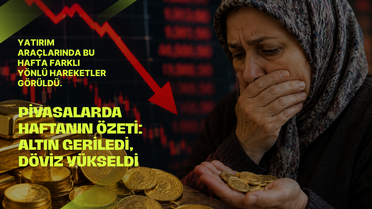 Piyasalarda Haftanın Özeti: Altın Geriledi, Döviz Yükseldi