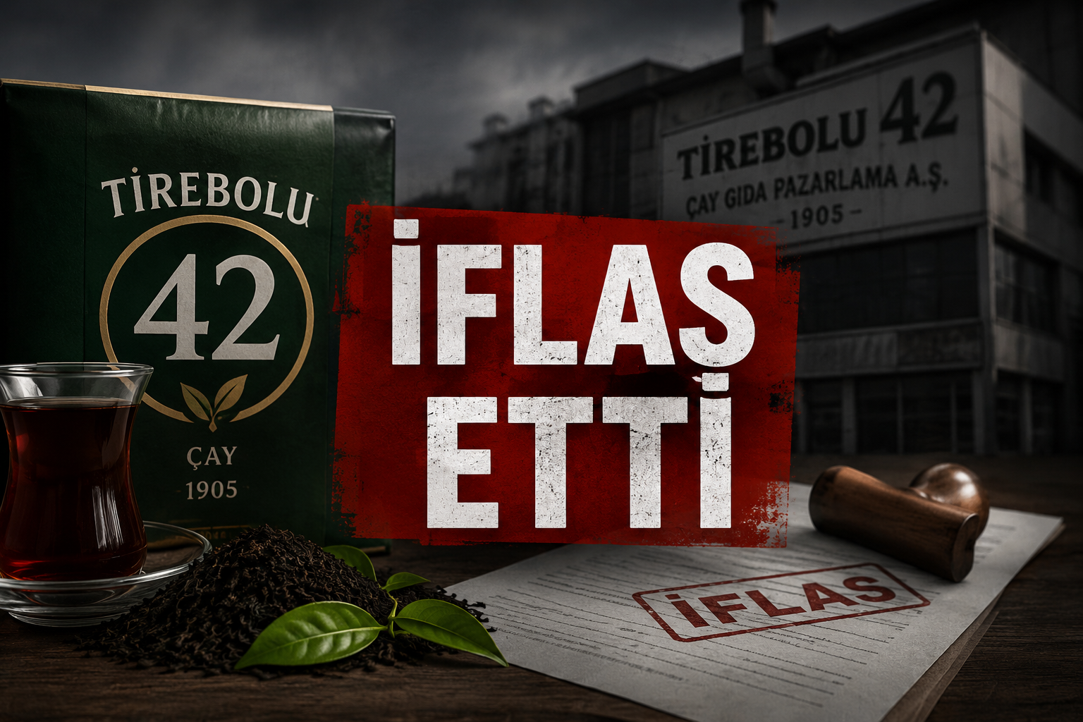 121 Yıllık Çay Devi İflas Etti: Tirebolu 42 Tasfiye Sürecine Girdi