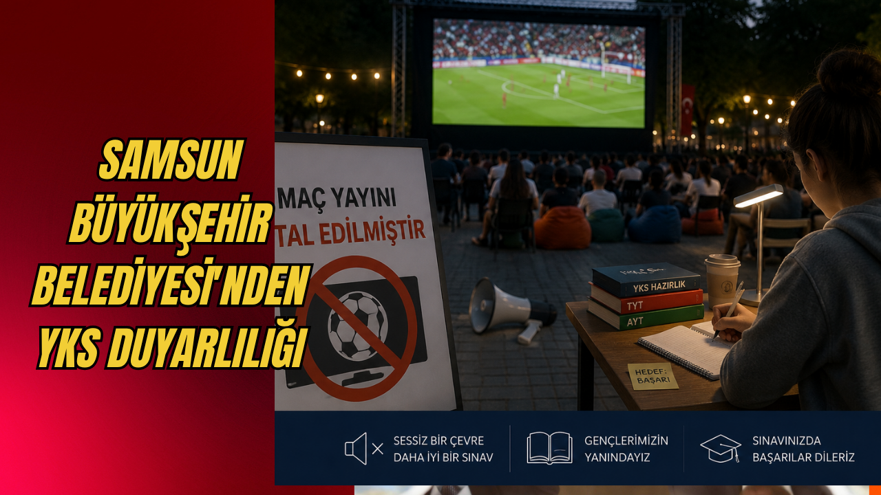 Samsun Büyükşehir Belediyesi'nden YKS Duyarlılığı
