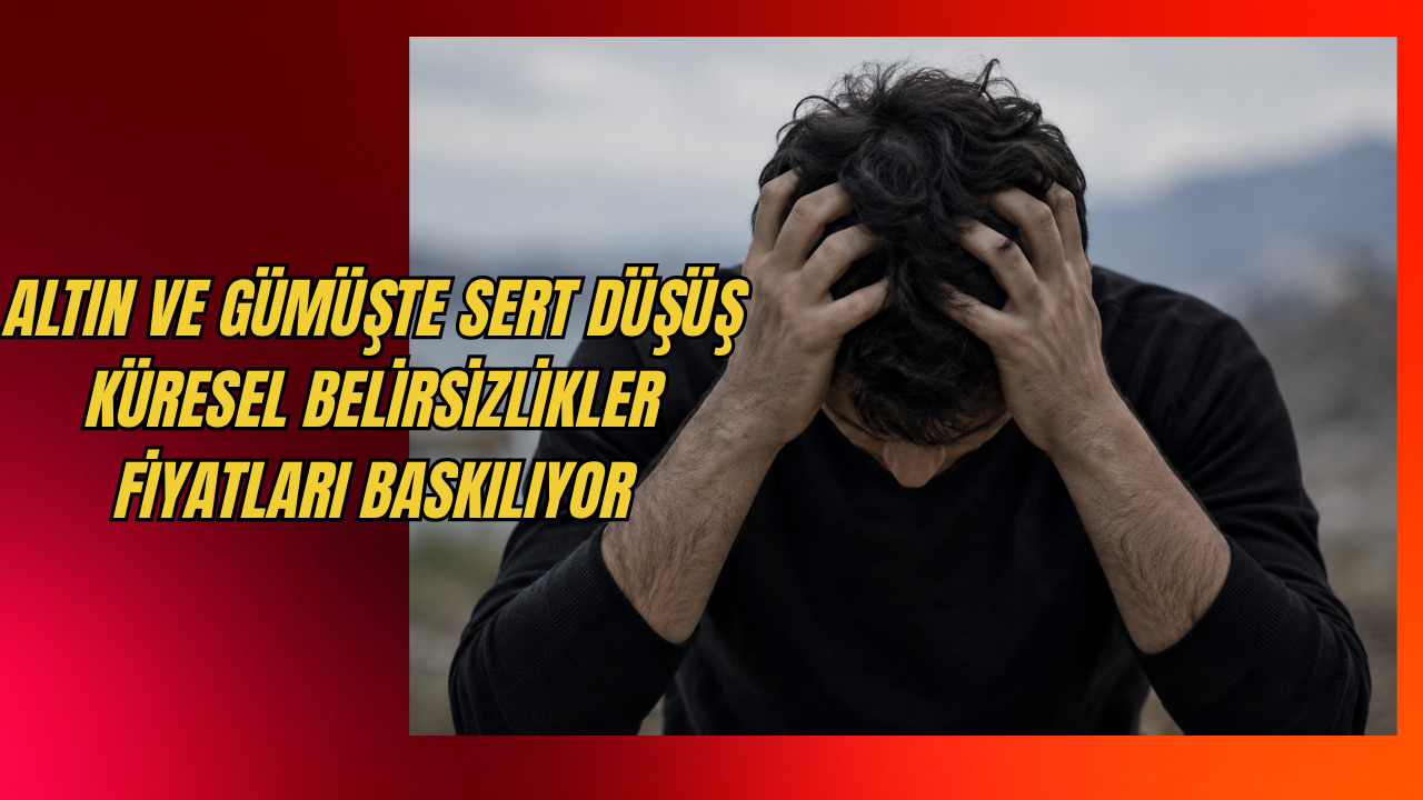 Altın ve Gümüşte Sert Düşüş: Küresel Belirsizlikler Fiyatları Baskılıyor