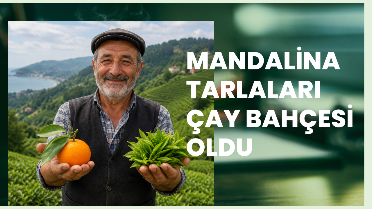 Rize'nin Kayıp Mandalina Bahçeleri: Bölge Neden Çaya Döndü?