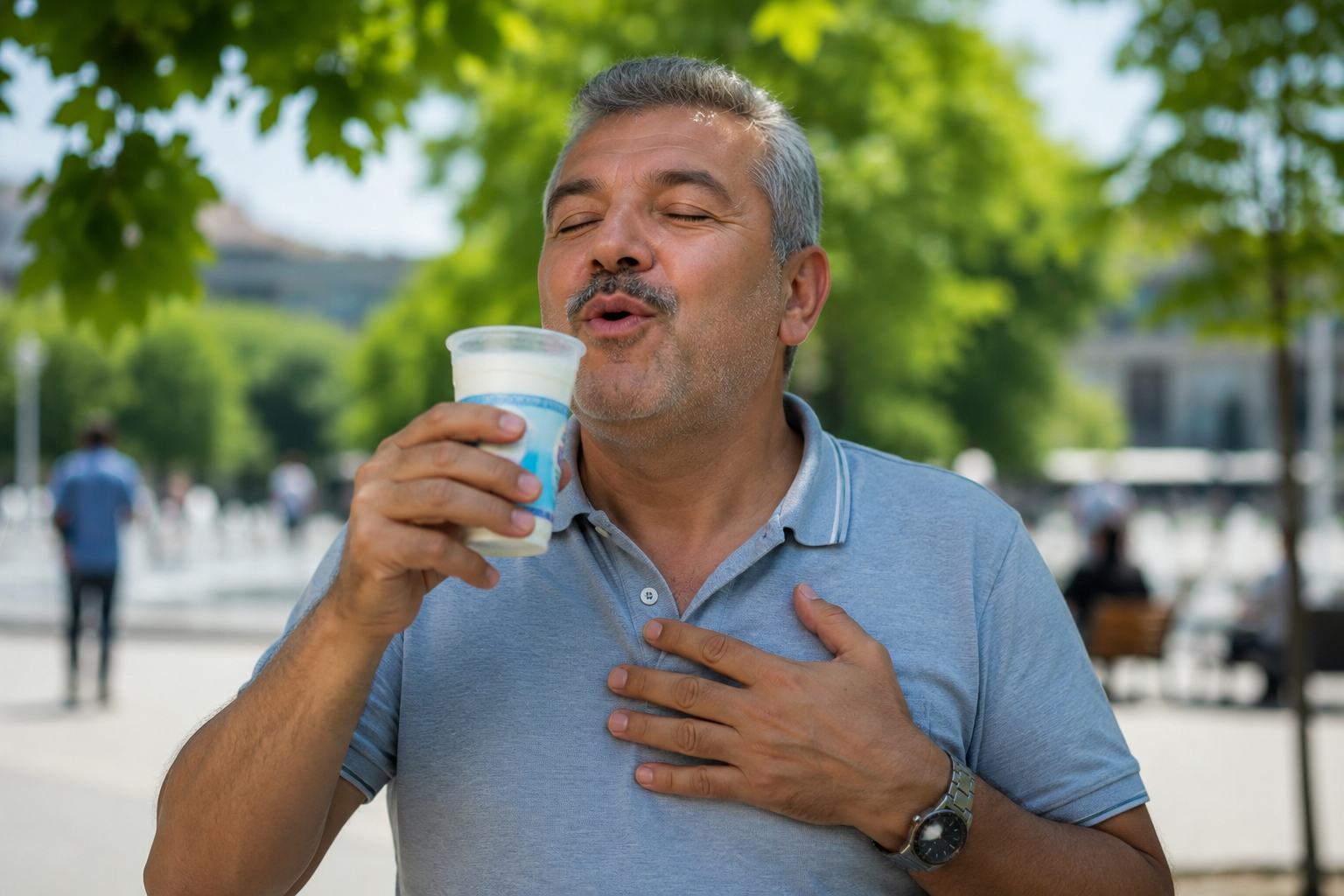 Yaz Sıcağında Serinlemenin En Sağlıklı Yolu Ayran mı?