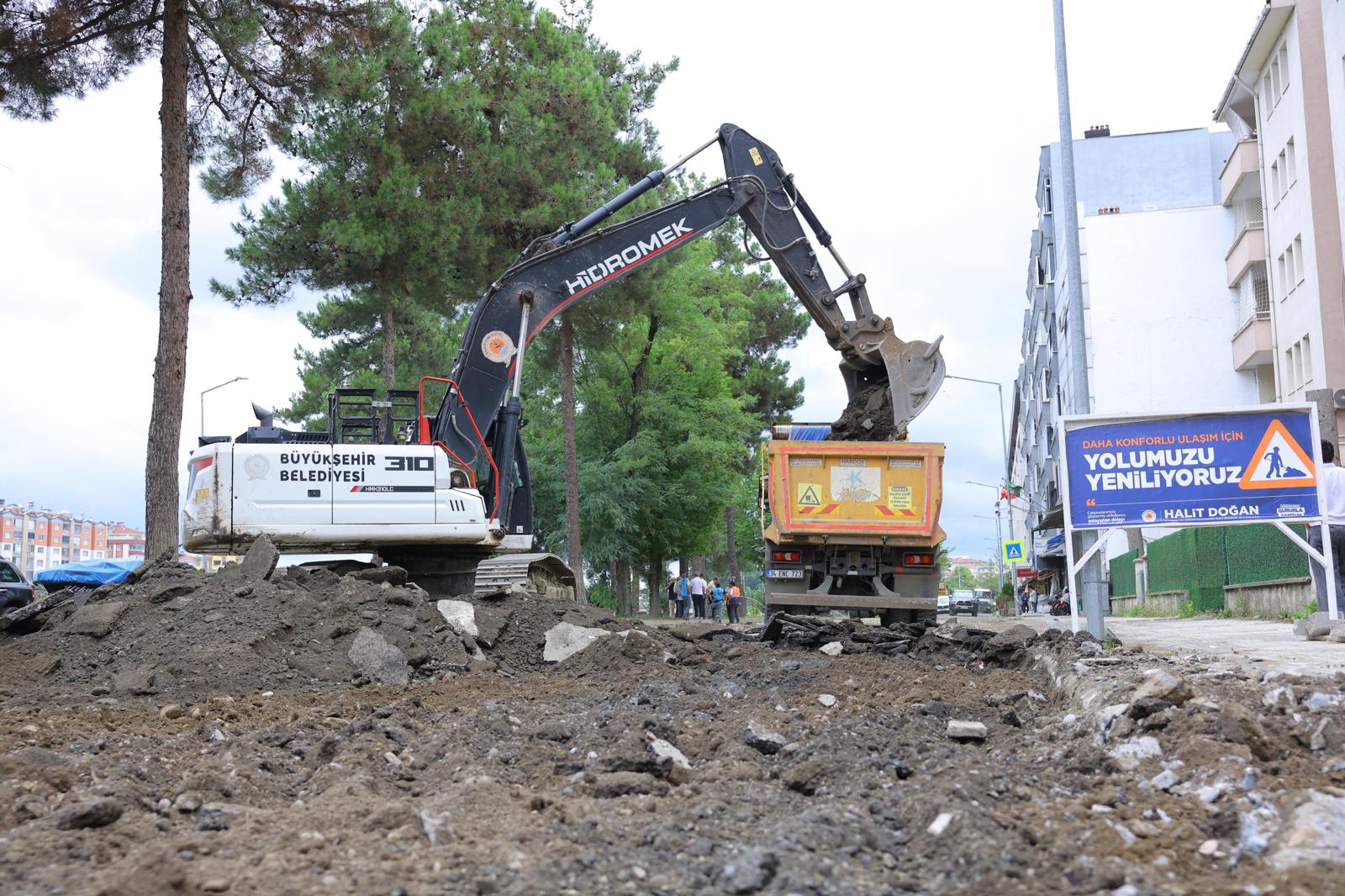 BÜYÜKŞEHİR’DEN ÇARŞAMBA’DA DEV YATIRIM HAMLESİ