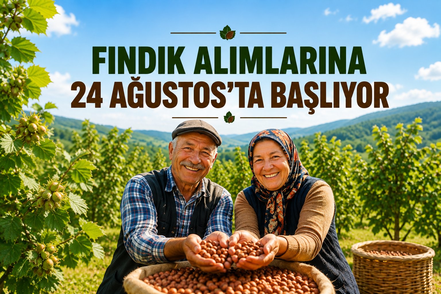 Fındık Alımları 24 Ağustos’ta Başlıyor