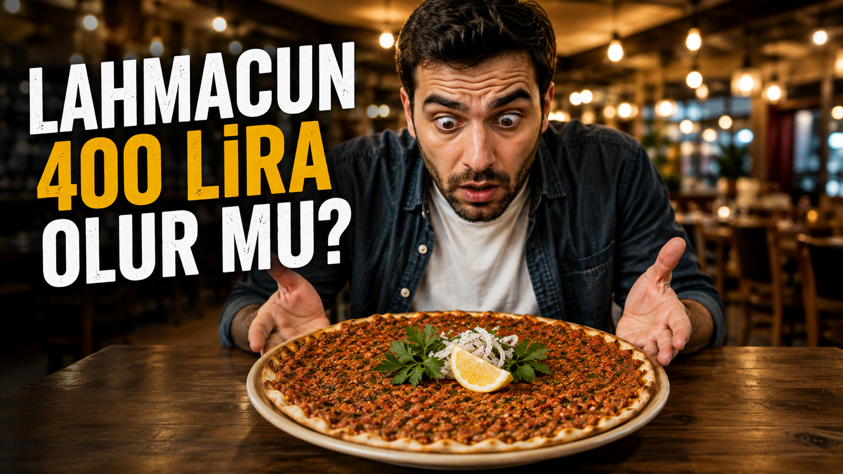 Lahmacun 400 Lira Olur mu? Sofralarda Fiyat Tartışması Büyüyor