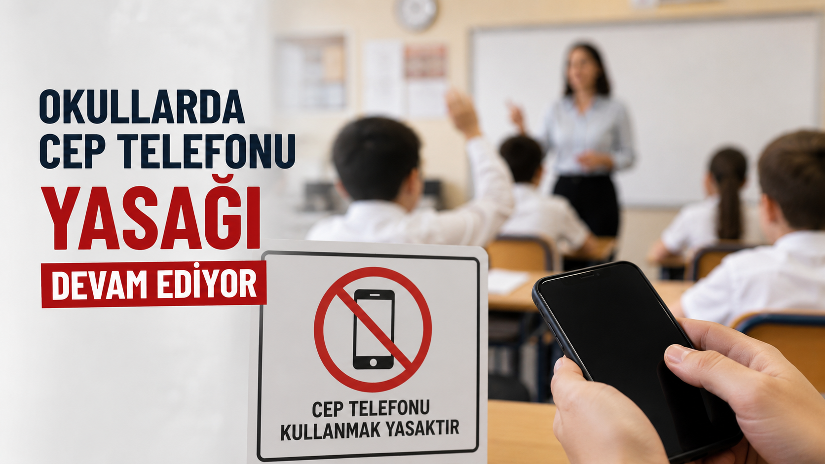Okullarda Cep Telefonu Kullanımına Yeni Eğitim Yılında da Sıkı Denetim