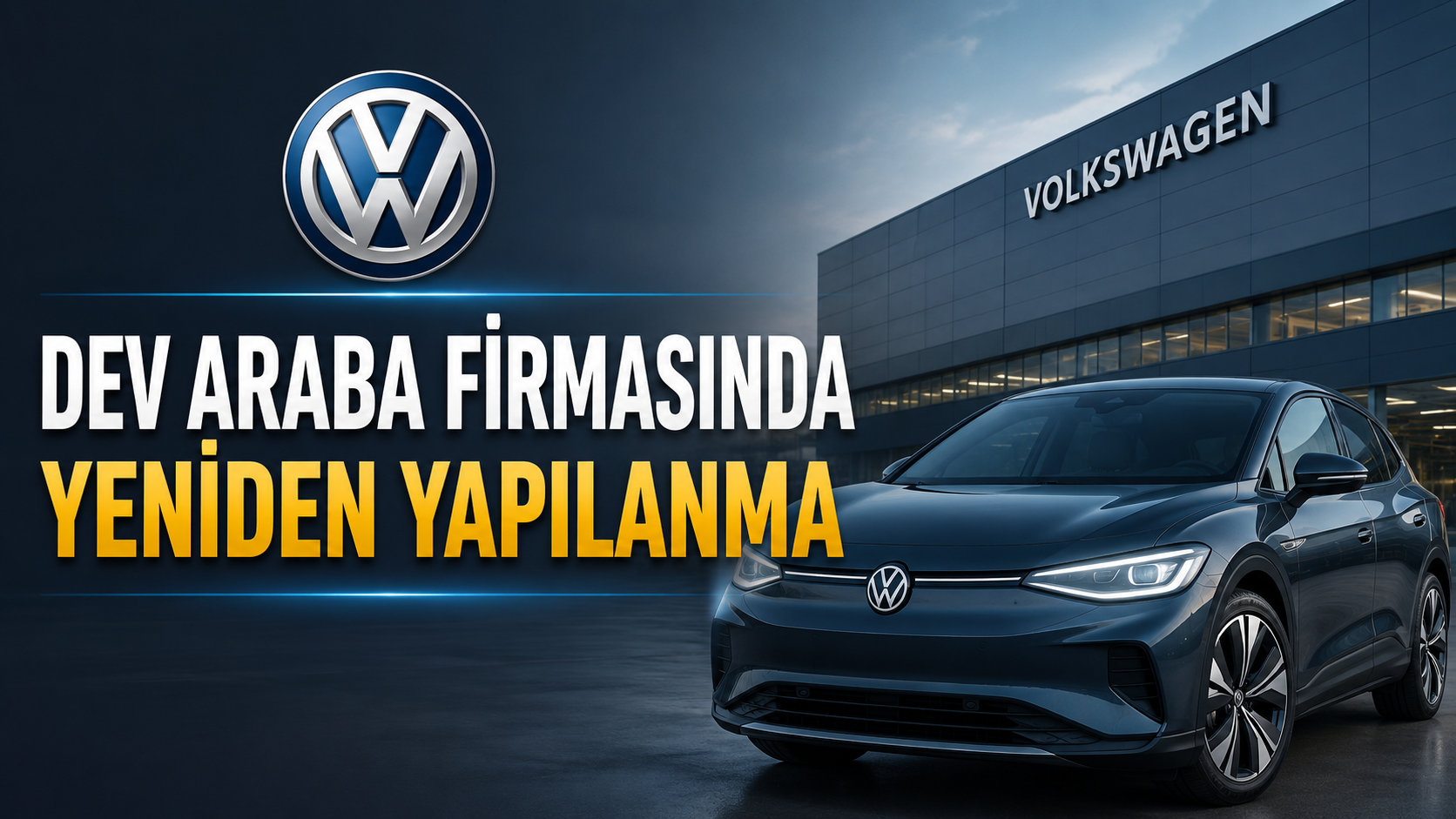 Volkswagen’da büyük yeniden yapılanma: 50 bin kişilik iş gücü azaltımı