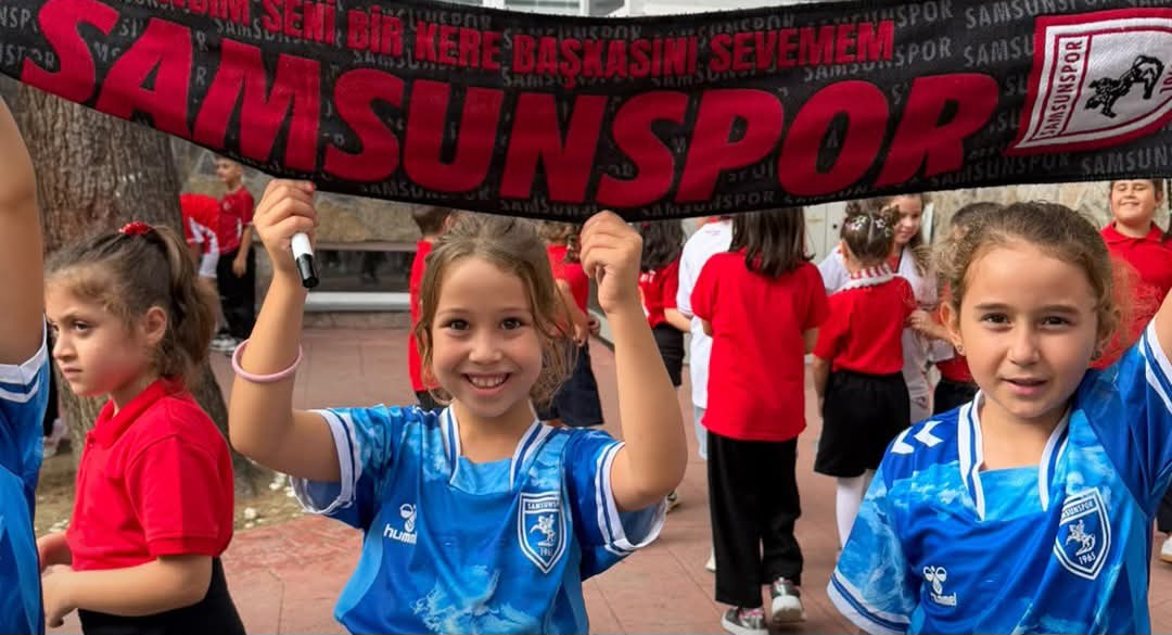 Samsunspor’dan 17 ilçedeki öğrencilere anlamlı destek