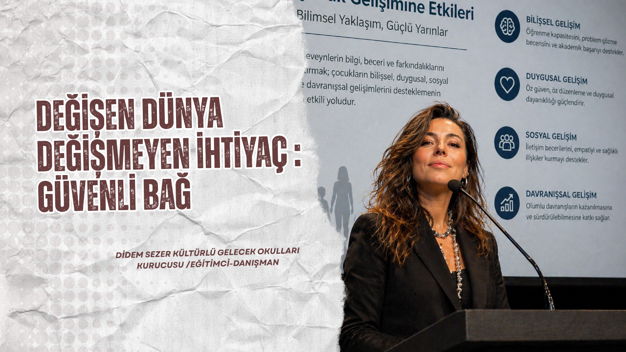 DEĞİŞEN DÜNYA DEĞİŞMEYEN İHTİYAÇ : GÜVENLİ BAĞ