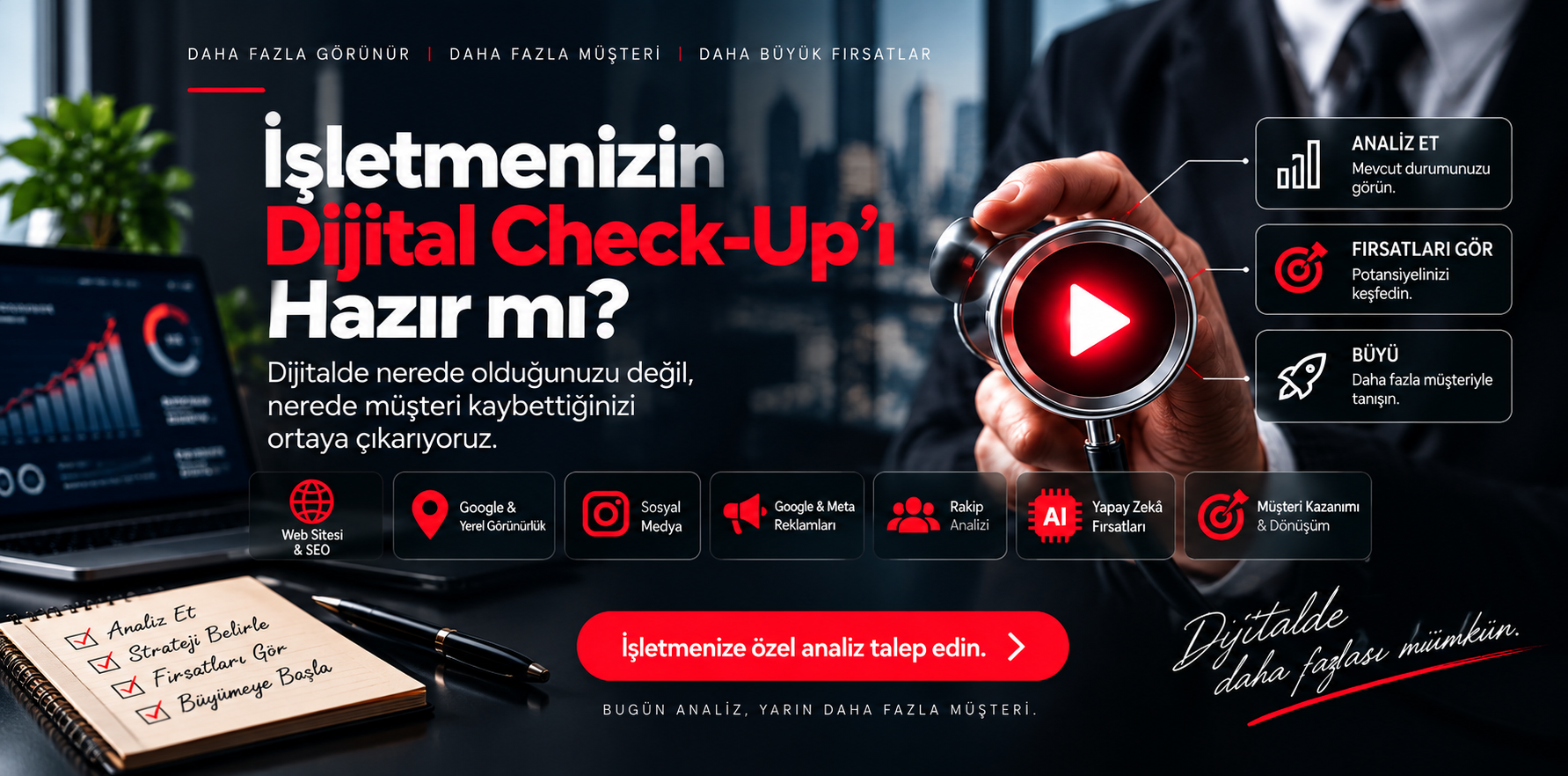 Play Medya’dan KOBİ’lere “Dijital Check-Up”: Markaların Dijital Sağlığı Mercek Altında